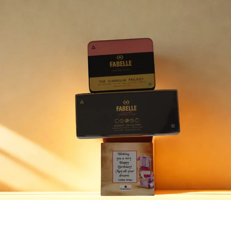 Shop Sunflower and Fabelle Chocolate Gift Combo